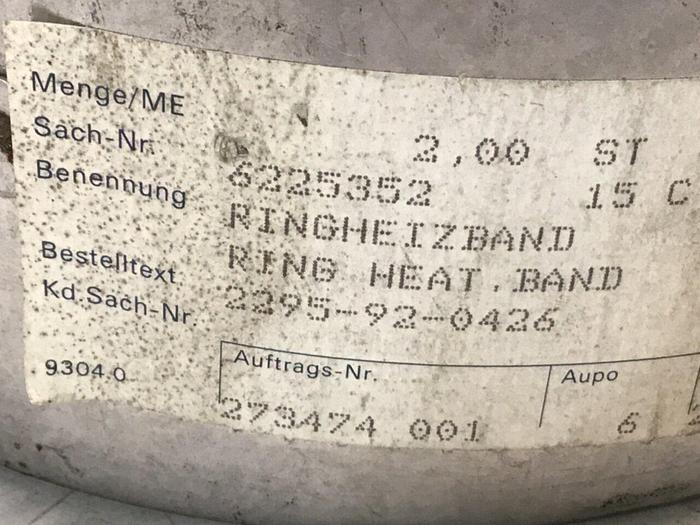 KRAUSS MAFFEI 1400 Watt Heater Band 6225352 #125599