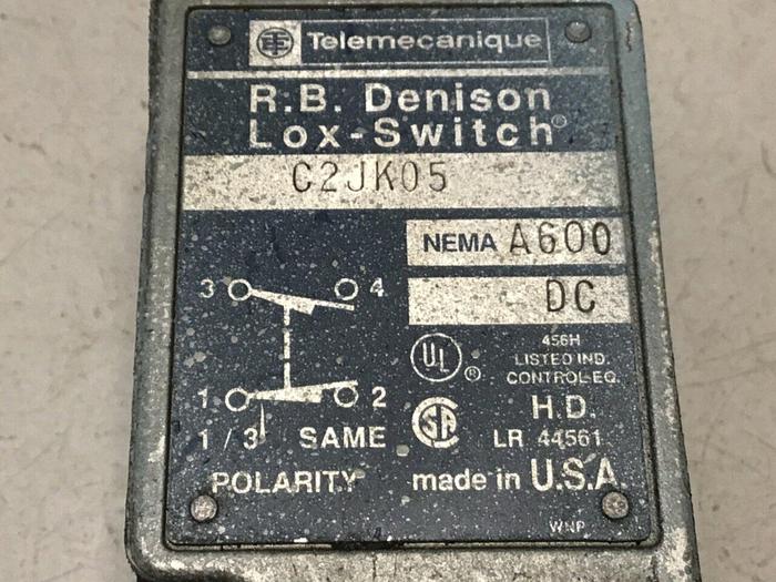 Used TELEMECANIQUE Lox-Switch C2JK05 #121845
