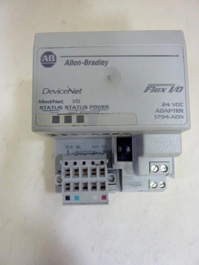 Used ALLEN BRADLEY Devicenet Adapter 1794-ADN SER B #66715