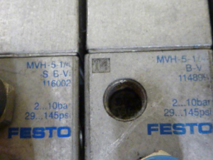 Used FESTO Control Block / Valve Terminal IFB8-02 #52841
