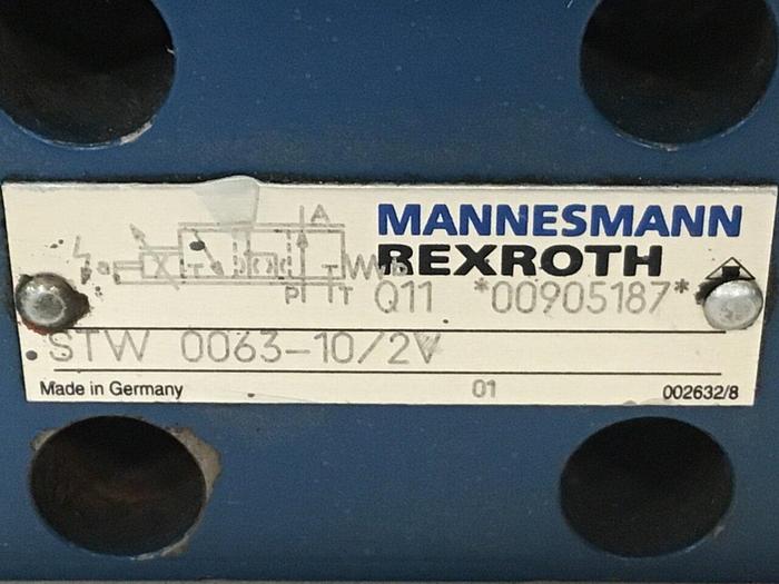 Used REXROTH Servo Valve STW0063102V Used
