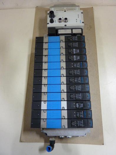 Used FESTO Control Block w/ Valves IFB8-03 #52805