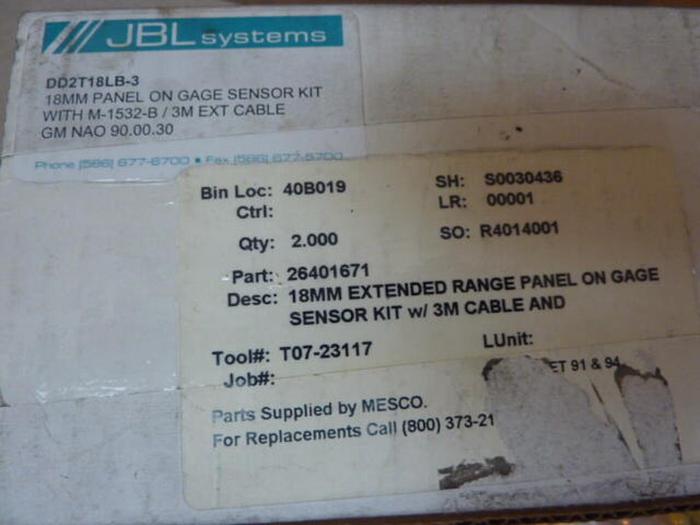 JBL Sensor Kit DD2T18LB-3 #31307