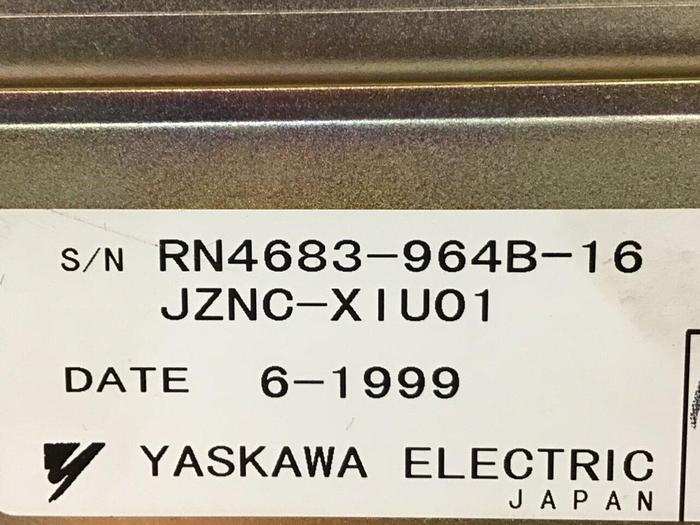 Used YASKAWA Servo Controller JZNC-XIU01 #131253