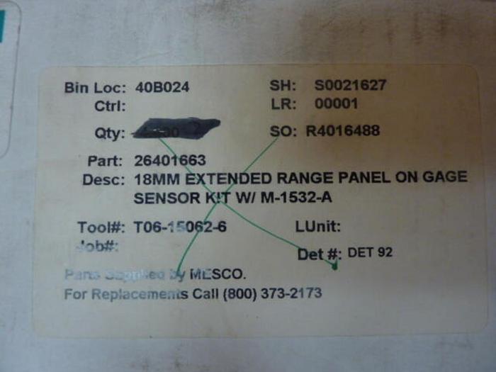 JBL Sensor Kit DD2T18LA #31000