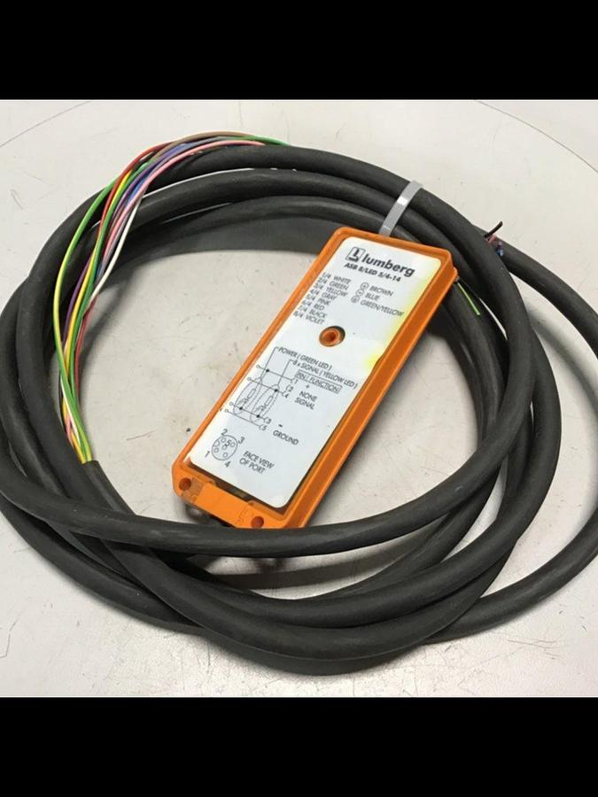 Used LUMBERG Distribution Box ASB 8/LED 5/4-14 Used