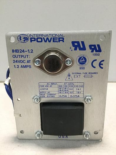 Used INTERNATIONAL POWER Power Supply IHB24-1.2 #101933