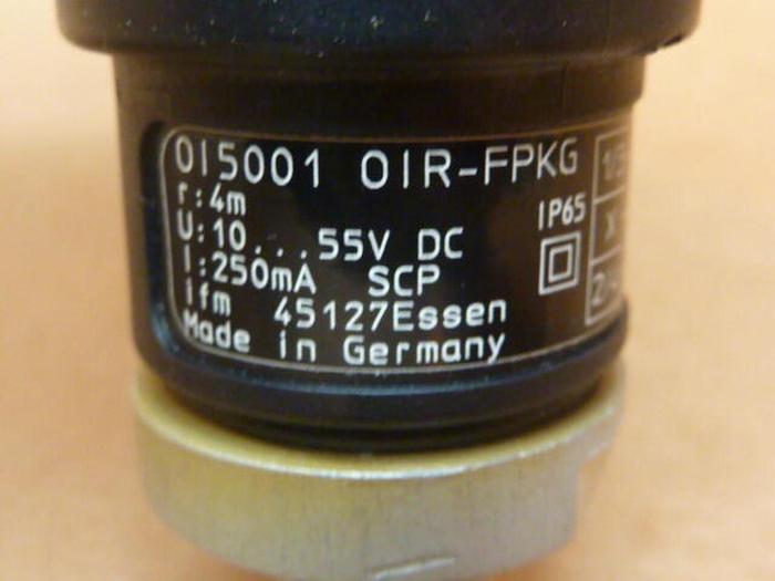 IFM EFECTOR Photoelectric Sensor OIR-FPKG #31492