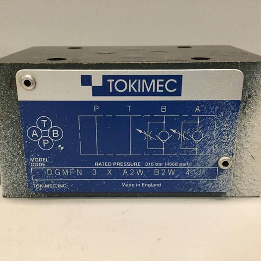 Used TOKIMEC Valve DGMFN-3-X-2AW-B2W-41J #94763