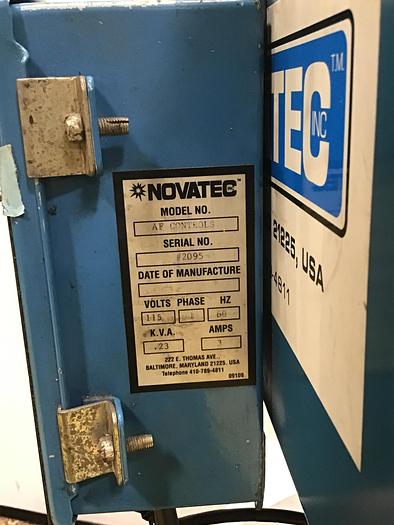 Used Novatec Hopper w/ Lid & Control AF-Hopper Used 143997