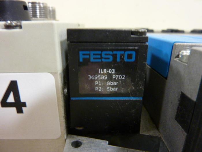 Used FESTO Control Block w/ Valves IFB8-03 #52734