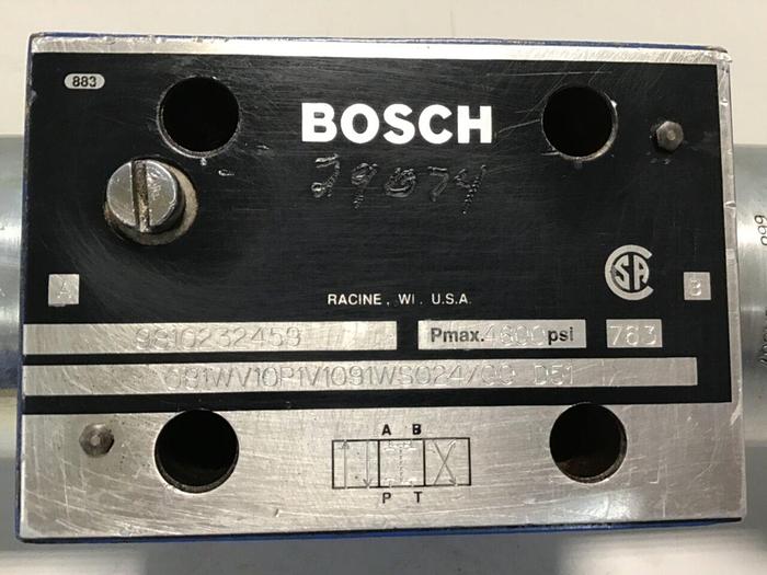 Used BOSCH Valve 9810232459 081WV10P1V1091WS024/00D51 Used