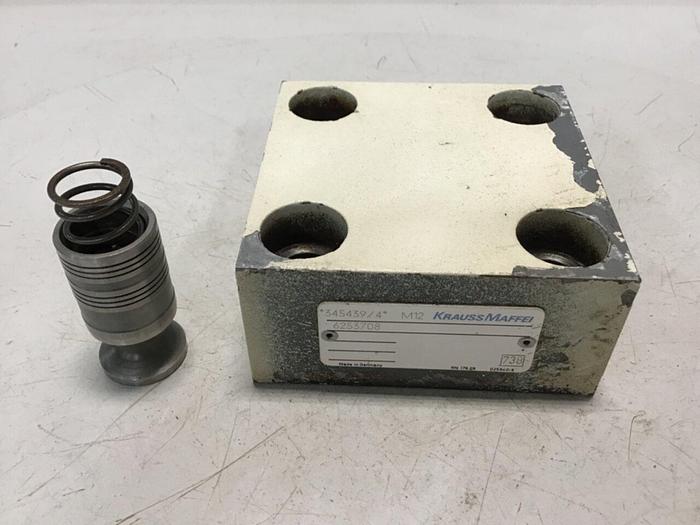 Used KRAUSS MAFFEI Block Valve 6253708 #126013