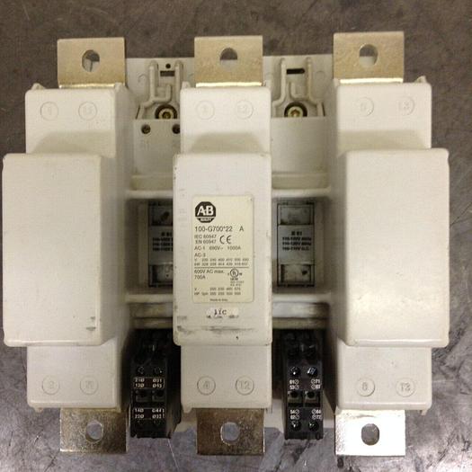 Used ALLEN BRADLEY Contactor 100-G700.22 #68098