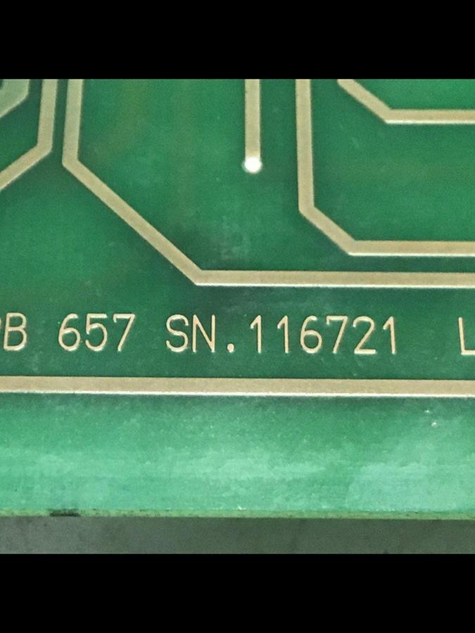 Used ARBURG Relay Circuit Board ARB 657 USED