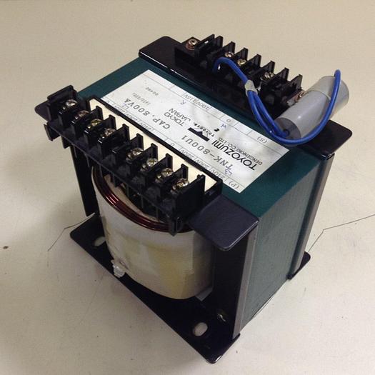 Used TOYOZUMI DENGEN KIKI 0.8 kVA Transformer TNK-800U1 #87136