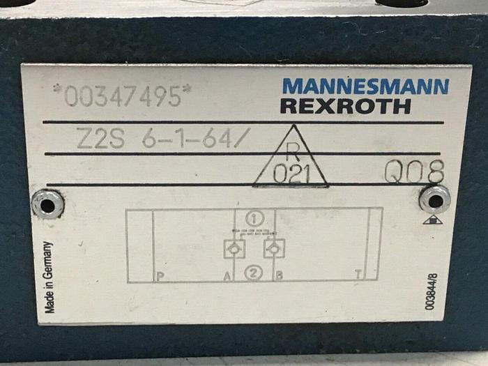 Used REXROTH Valve Z256164 #117170