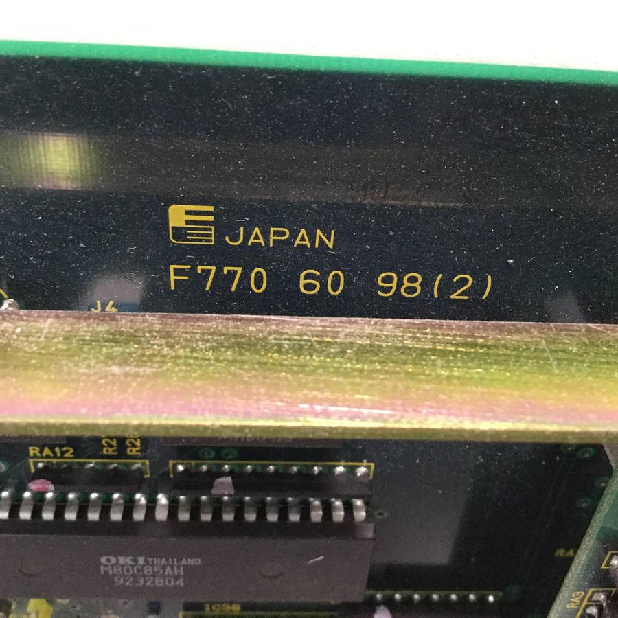 Used FUJI ELECTRIC Circuit Board F770 60 98(2) Used