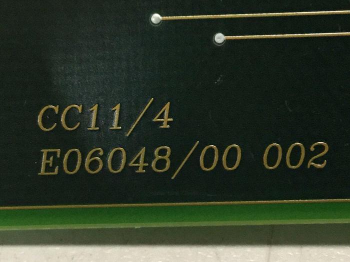 Used BACHMANN Circuit Board CC11/4 E06048/00 002 #103123