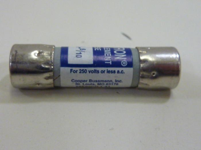 Used FUSETRON 6/10 Amp Fuse FNA-6/10 #62405