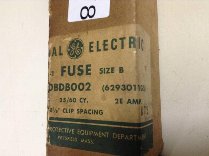Used GENERAL ELECTRIC Current Limiting Fuse 9F60BDB002 #75578