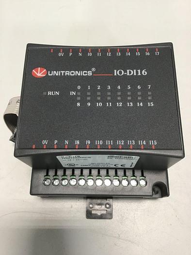 Used UNITRONICS Expansion Module IO-DI16 #144951