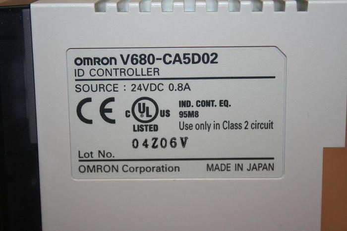 OMRON ID System ID Controller V680-CA5D02 Used