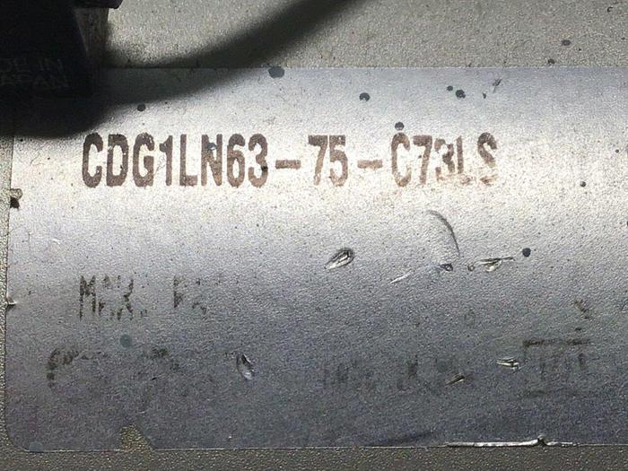 Used SMC Cylinder CDG1LN63-75-C73LS #112932