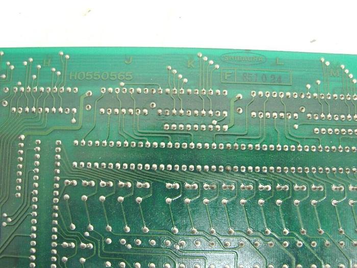 Used SHIBAURA Circuit Board H0550565 #6753