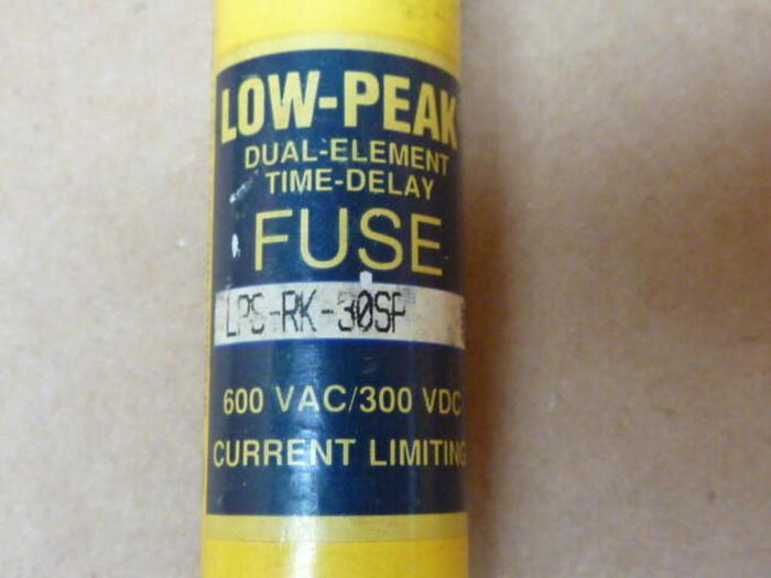 Used BUSS / BUSSMANN 30 Amp Fuse LPS-RK-30SP #36420