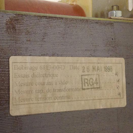 Used N ERGY 0.948 kVA Transformer 6813/00D #104999