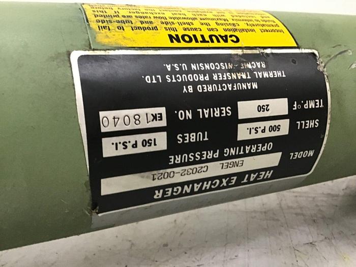 Used THERMAL TRANSFER Heat Exchanger C2032-0021 #136985