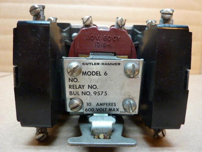 Used CUTLER HAMMER Motor Starter 9575ED4-1 #27808