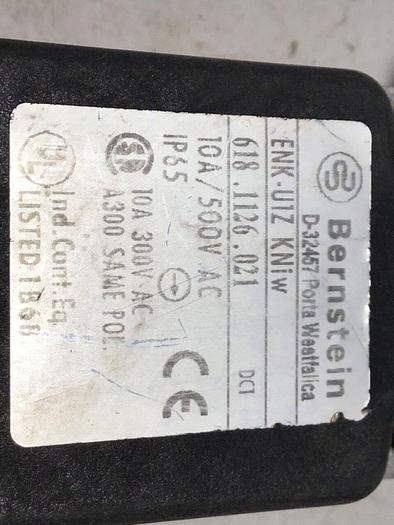 Used BERNSTEIN Limit Switch ENK-U1Z-KNIW #121282
