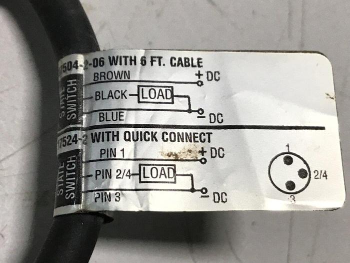 Used PHD Proximity Switch 17504-2-06 #140159