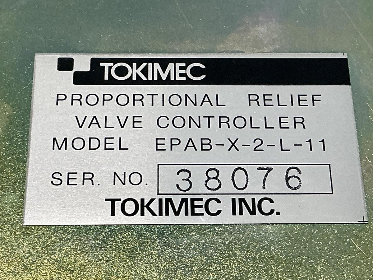 Used TOKIMEC EPAB-X-2-L-11