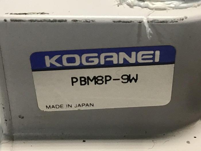 Used KOGANEI Manifold with Valve PBM8P-9W #120995