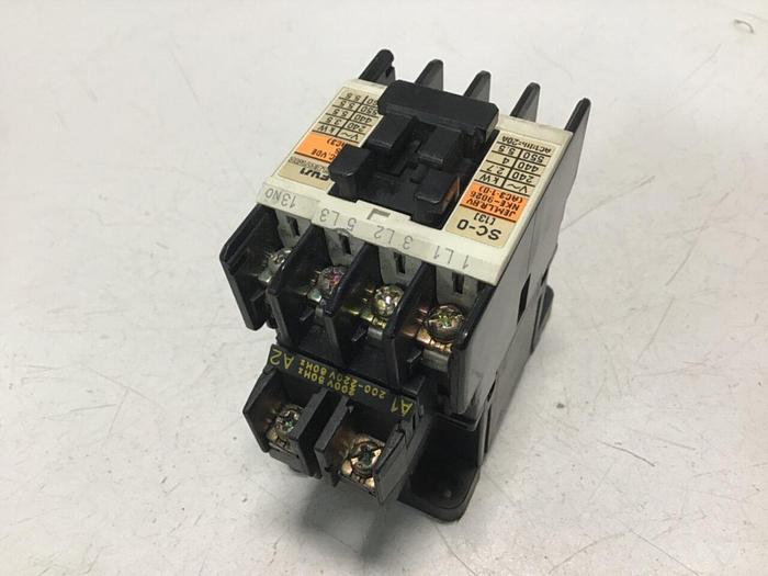 Used FUJI ELECTRIC Contactor SC-0 4NC0F0 #114336
