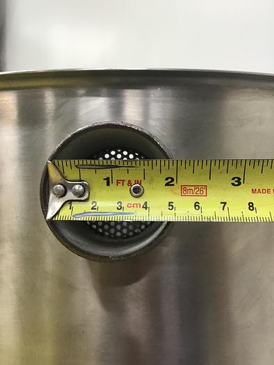 Used PPE Hopper w/ Lid 25X18 HOP Used #143995