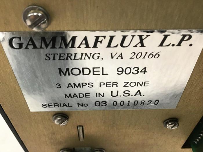 Used GAMMAFLUX Temperature Control 9034 Used