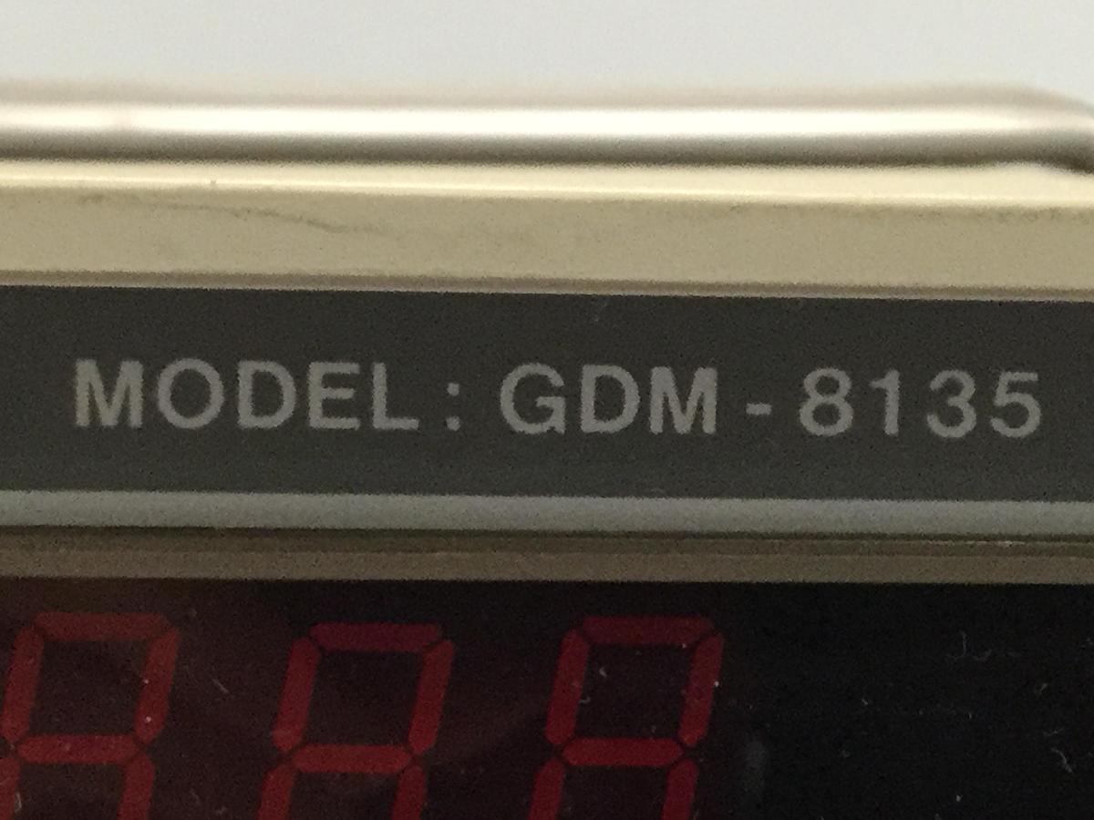 Used GW INSTEK Digital Multimeter GDM-8135 #107284