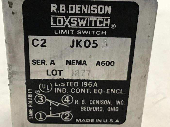 Used RB DENISON Limit Switch C2JK053 #121198