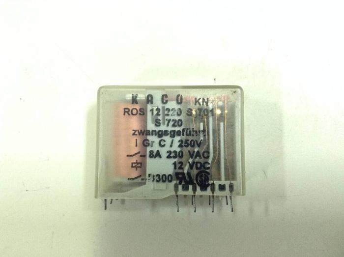 Used KACO Relay ROS 12 220 S 701 S 720 #76492