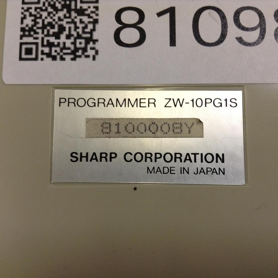 Used SHARP Hand Held Programmer ZW-10PG1S USED