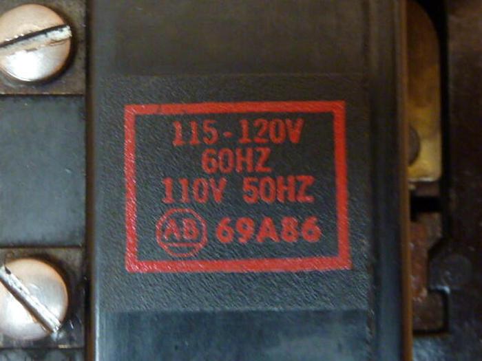 Used ALLEN BRADLEY Contact Kit 702L-TOD93 SER K #33525