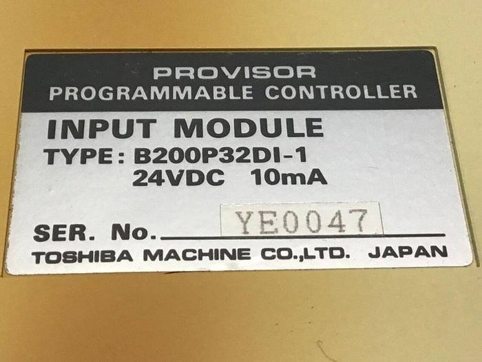 Used TOSHIBA Input Module B200P32DI-1 Used