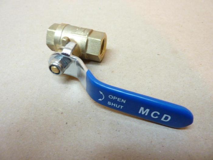 MIDWEST CONTROL Ball Valve FBB-25 #41510