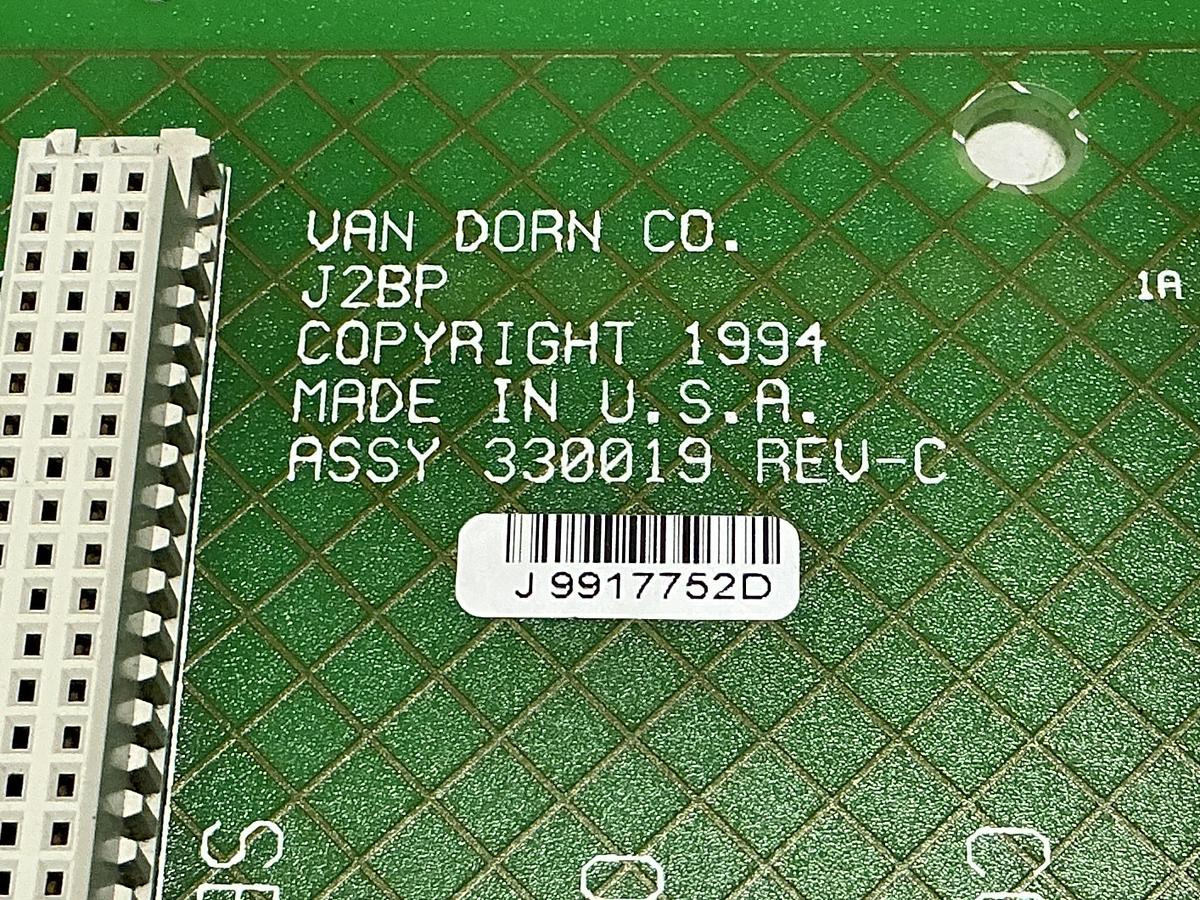 Used VAN DORN 330019 REV-C