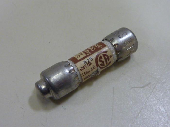 Used LIMITRON 10 Amp Fuse KTK-R-10 #62423