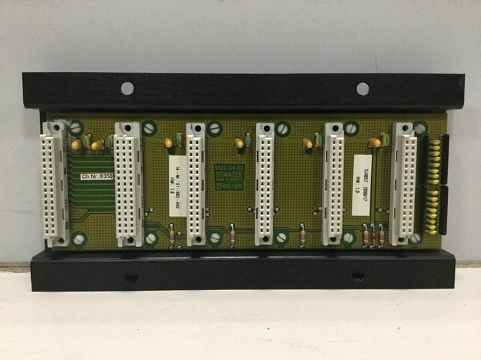 Used SIGMATEK Circuit Board 9322.104.00 #101886